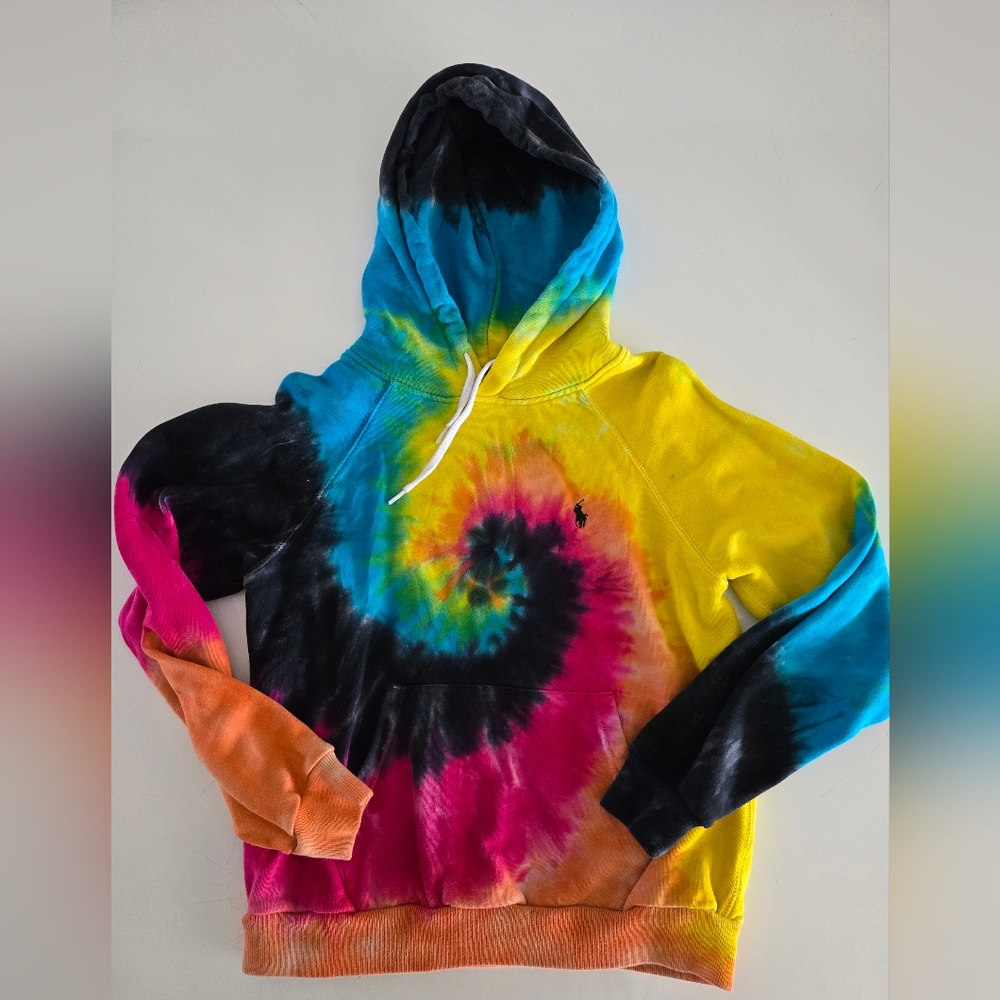 Ralph Lauren Tie-Dye Hoodie Sz M
